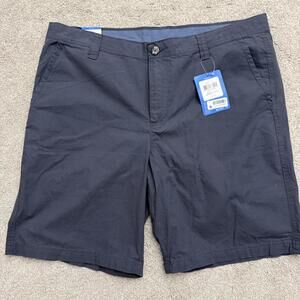 NWT Columbia Sportswear Men’s Size 38 Casual Navy Washed Out Shorts 10” Inseam